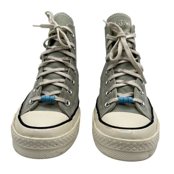 Converse Chuck Taylor All Star Size US M6 / W8 Embroidered Sage High Top Sneaker - Picture 8 of 16